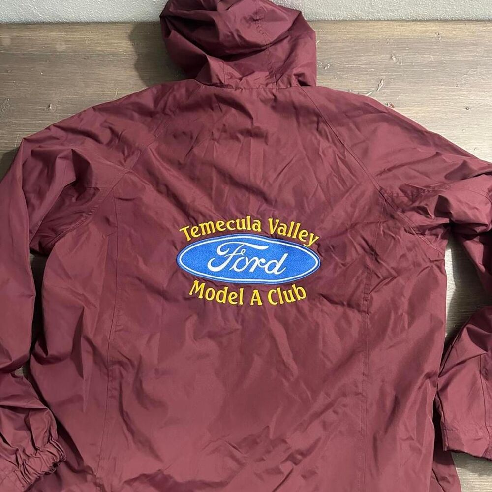 Ford Men's Burgundy Jacket